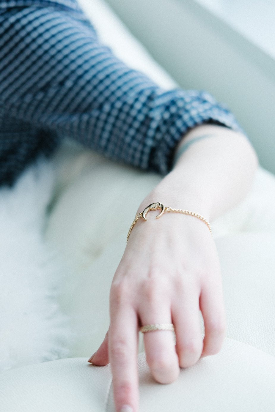 Moon Charm Bracelet